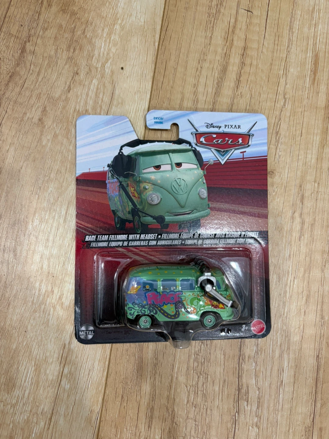 Disney Pixar Cars Race Team Fillmore with Headset Toy