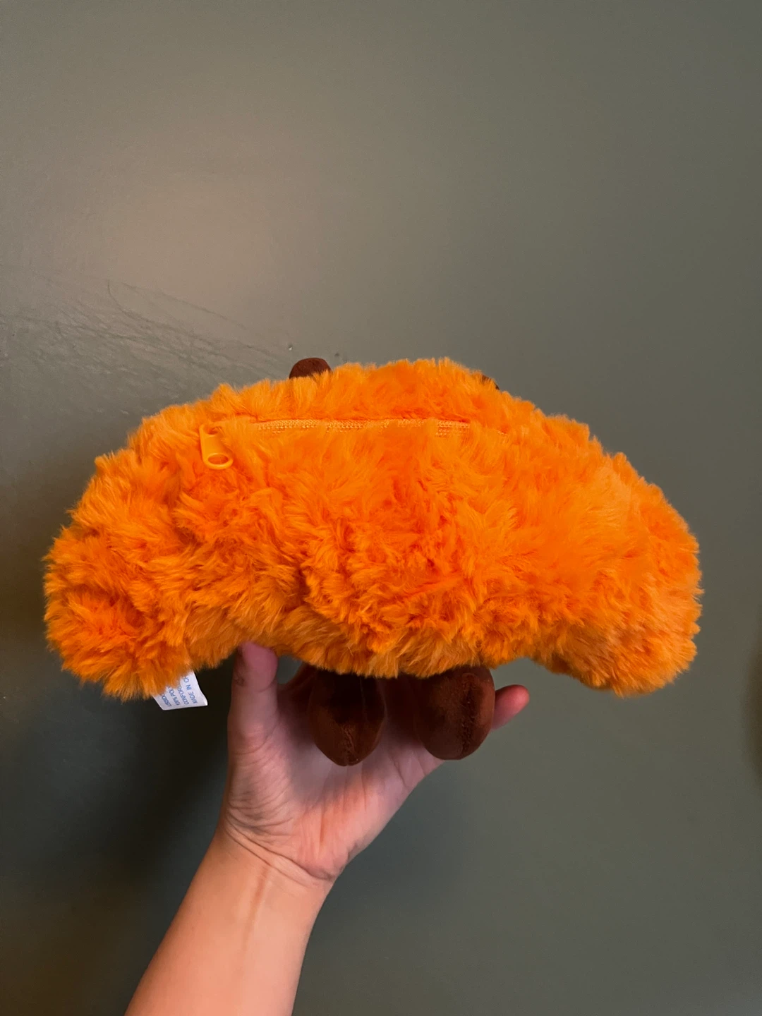 Croissant Plush Pouch Bag - photo 2