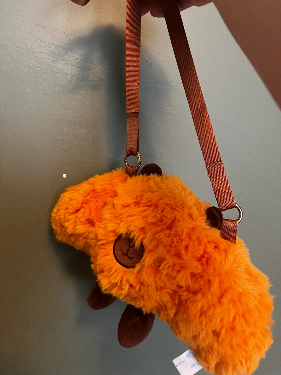 Croissant Plush Pouch Bag - photo 3