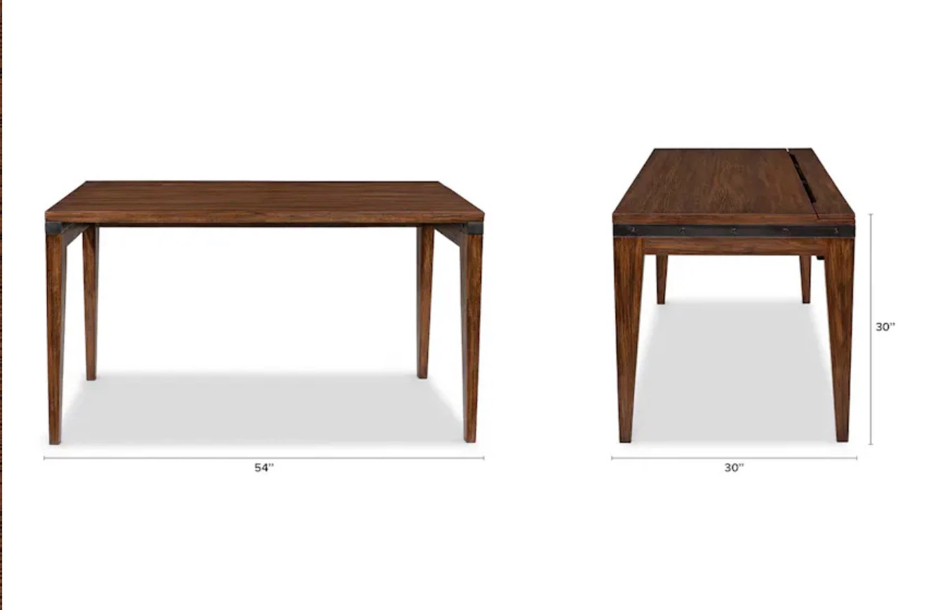 Article Madera 54" Desk - Chestnut - photo 5