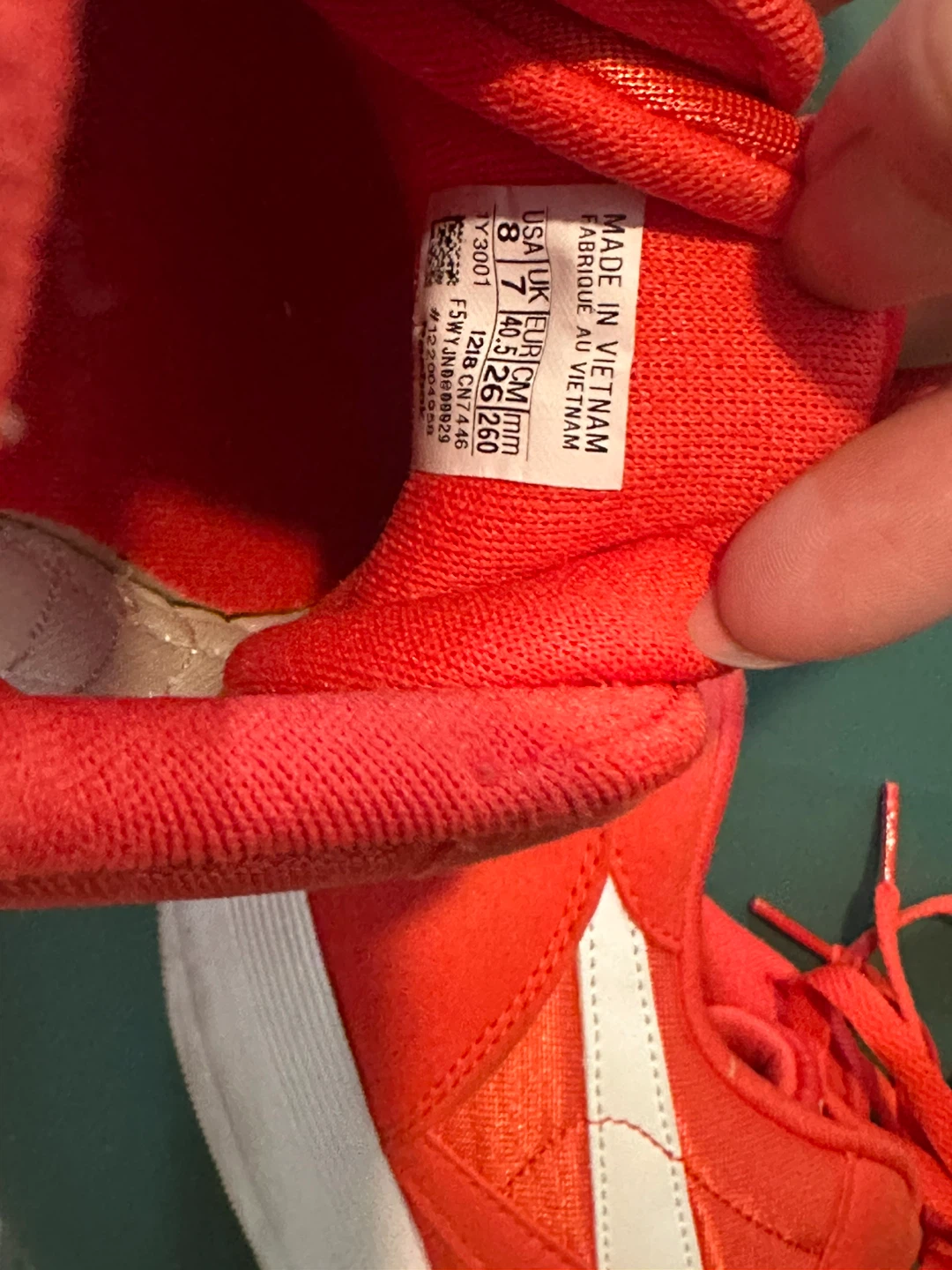 Reebok Classic Red Shoes - photo 3