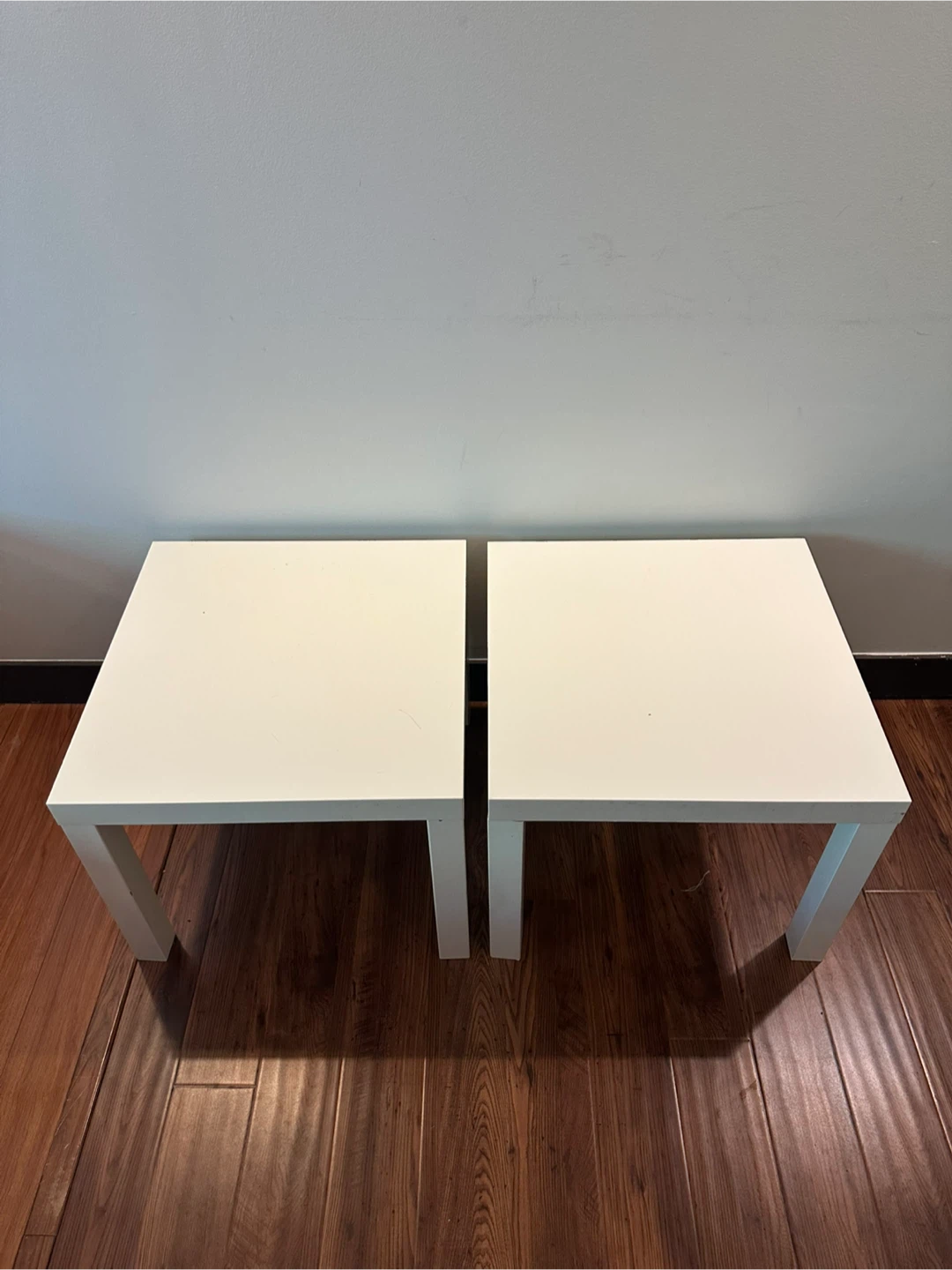 Square end table
