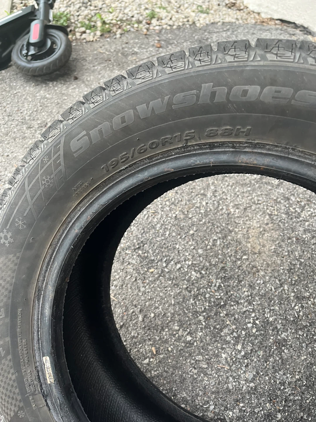 Kapsen Snowshoes Winter Tire 195/60R15 88H - photo 2