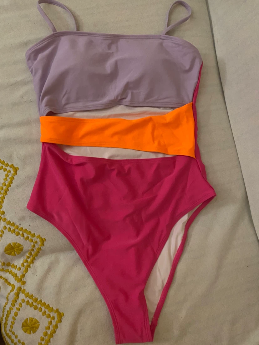 Relleciga Colour Block Swimsuit, L
