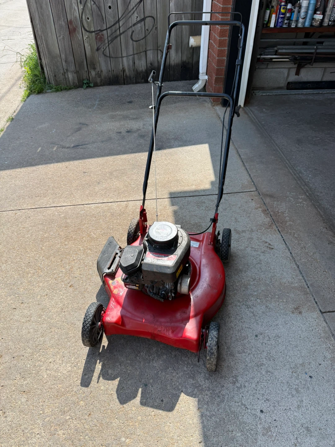 Poulan lawn mower