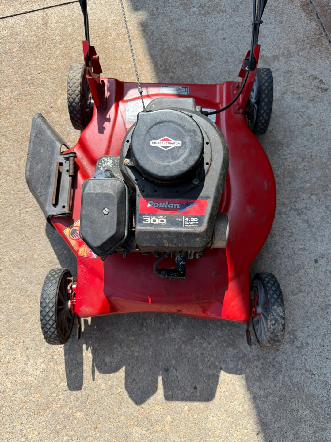 Poulan lawn mower - photo 3