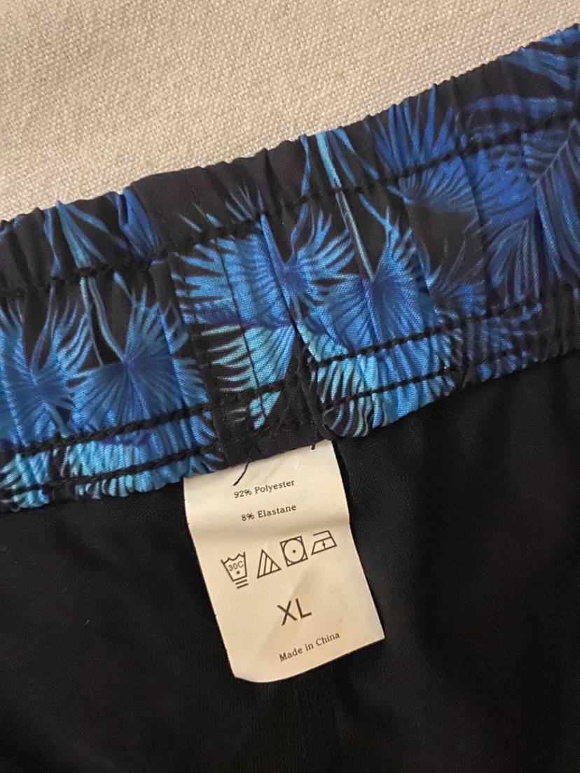Men's Flamingo Print Swim Trunks XL - photo 2