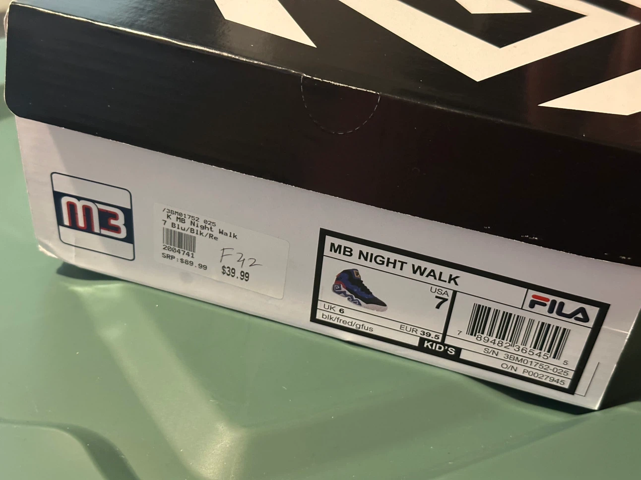 Fila MB Night Walk Kids' Shoes - photo 2