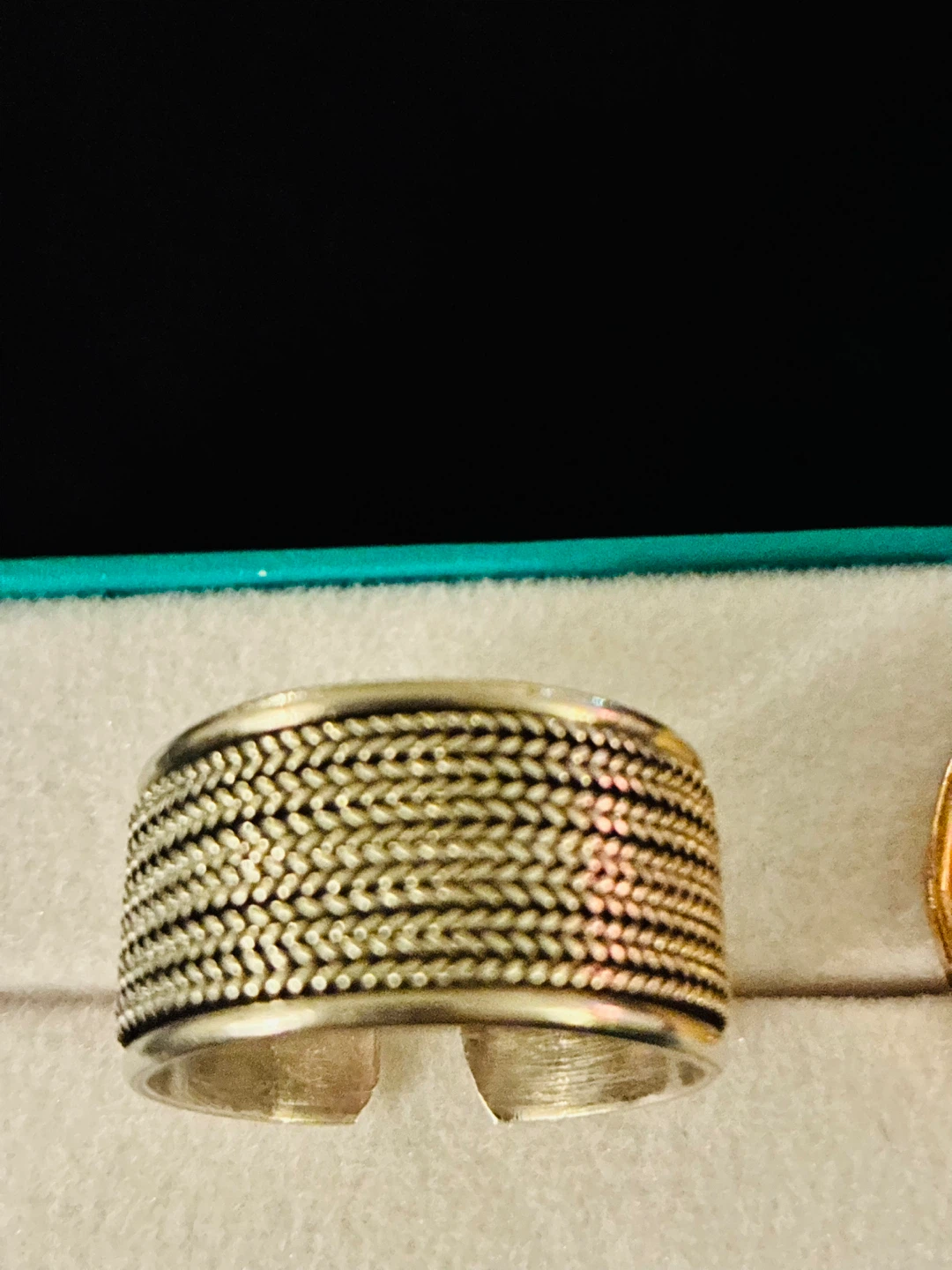 SILVER Adjustable Ring (unisex)