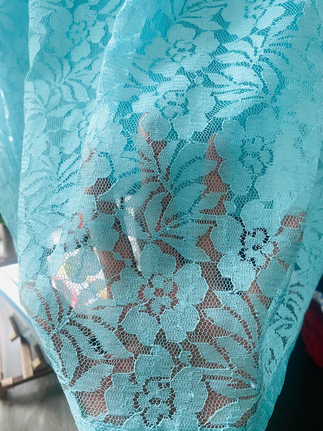 Turquoise Lace Dress - photo 2