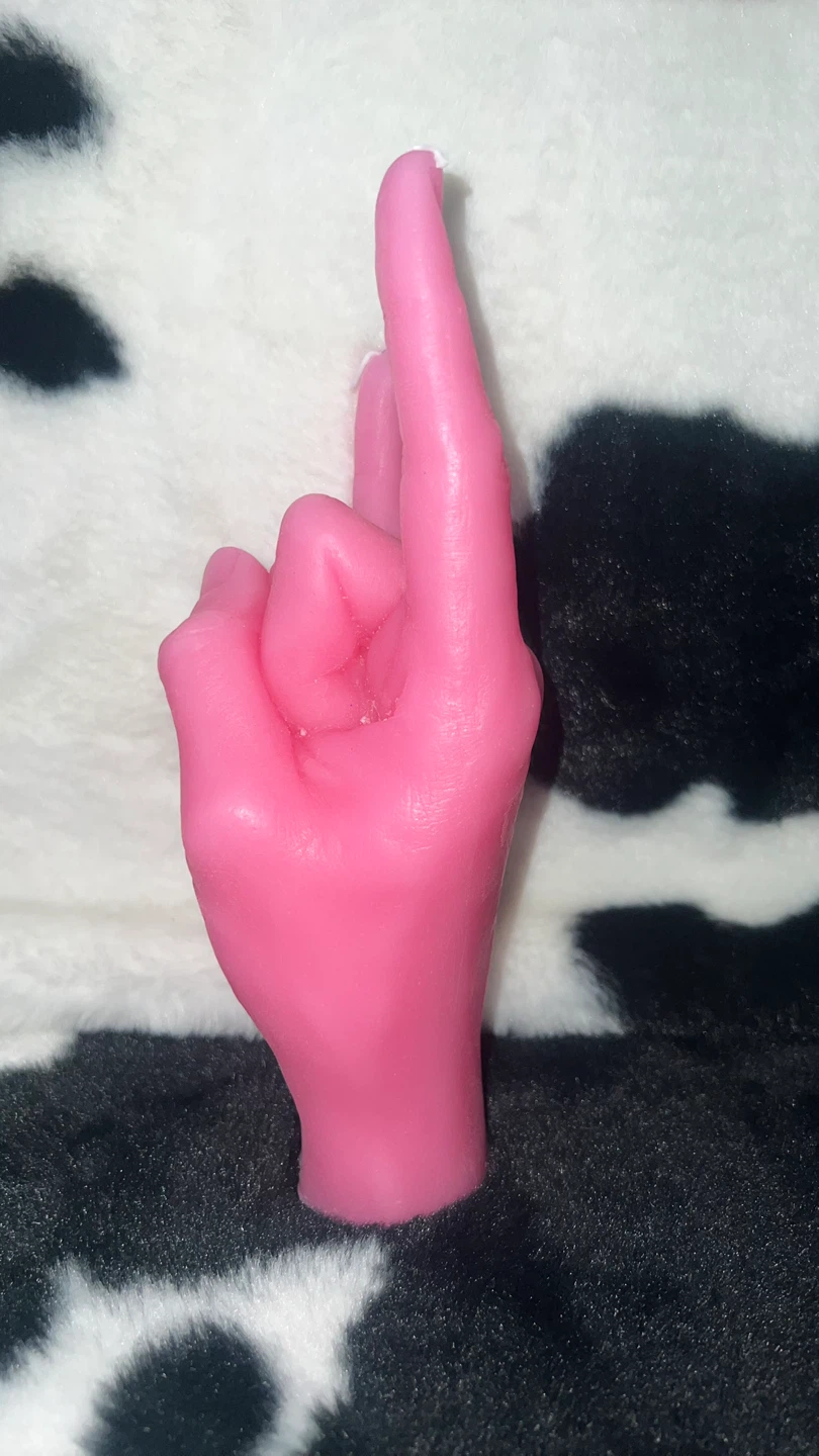 Candlehand "You Rock" Handmade Candle - Pink - photo 4