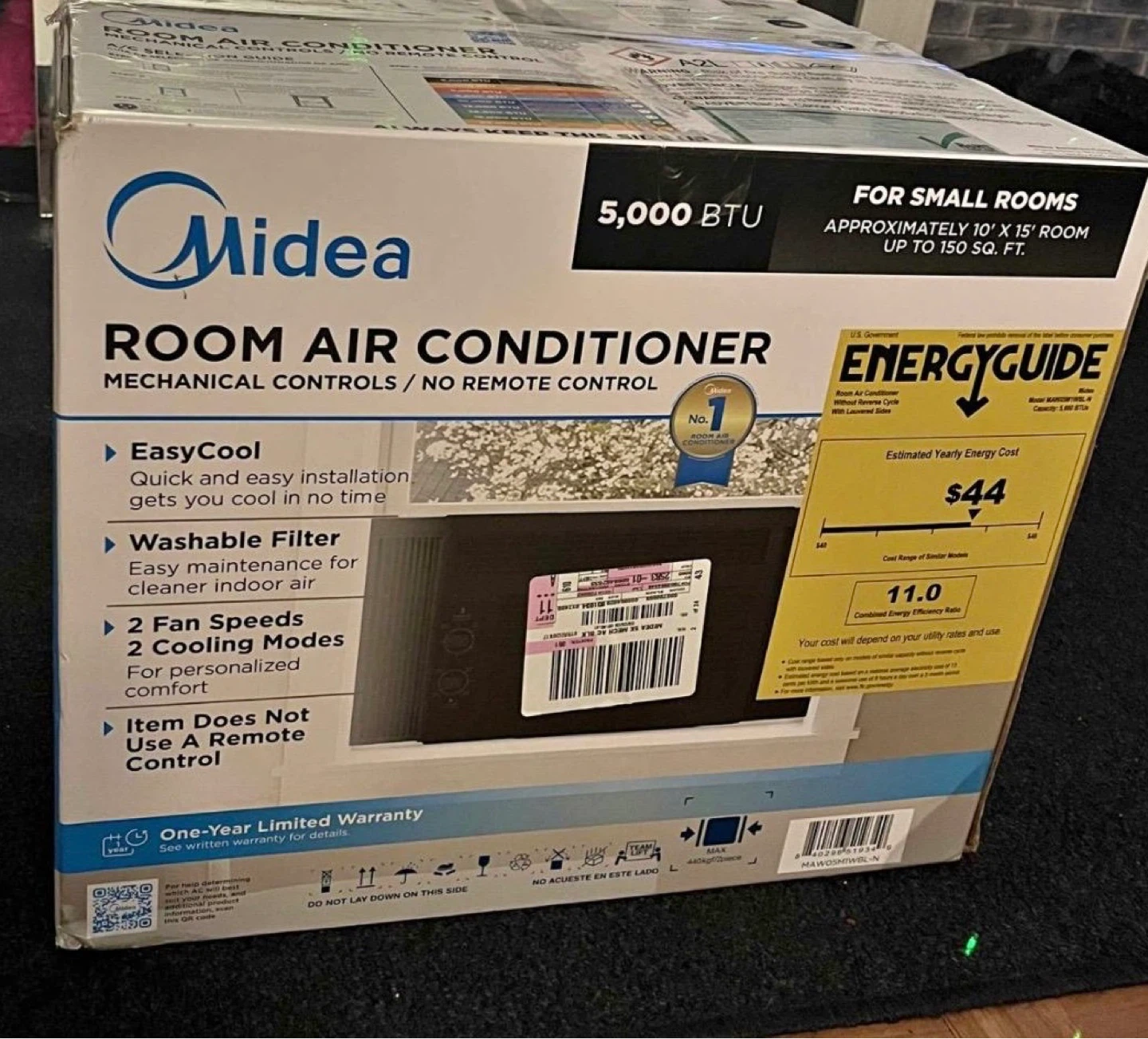 Brand new Midea AC 5000BTU