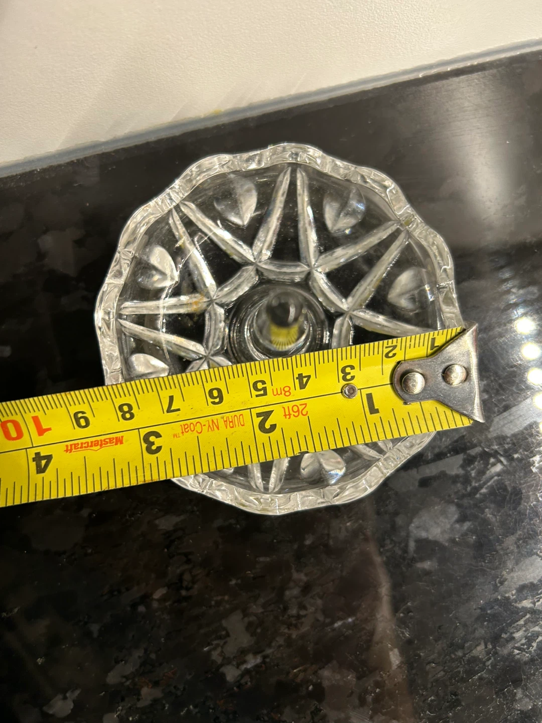 Clear Glass Ring Holder Dish - photo 3