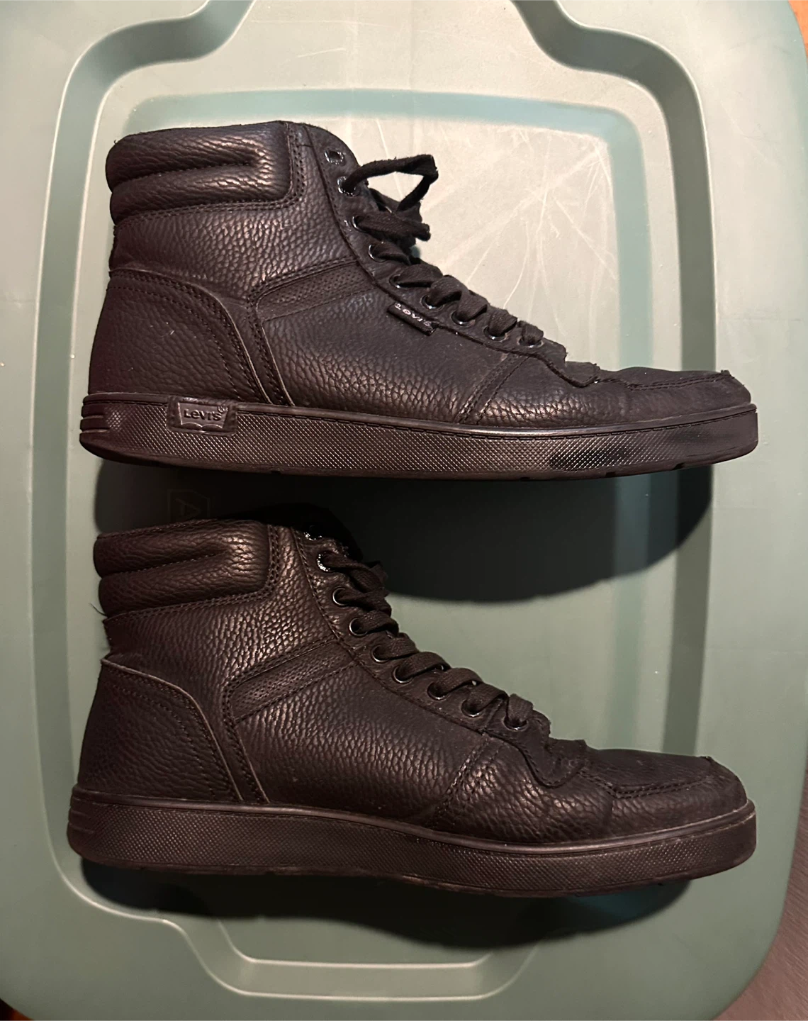 Levi's Men's Black High-Top Sneakers - photo 5