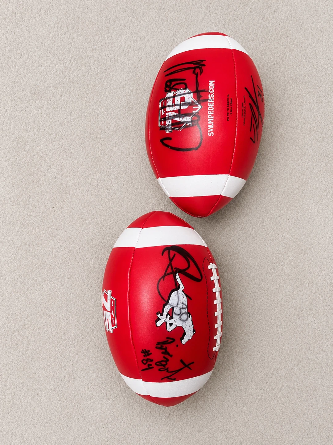 Autographed Footballs (2)