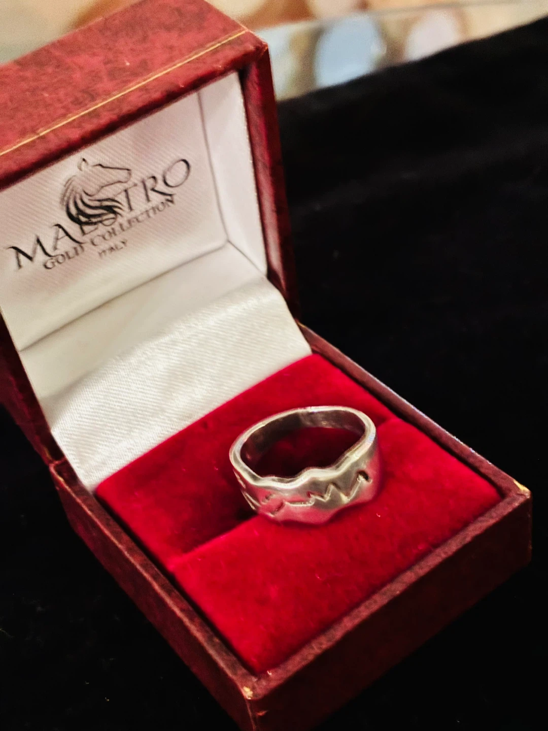 Maestro Genuine Silver Collection Ring