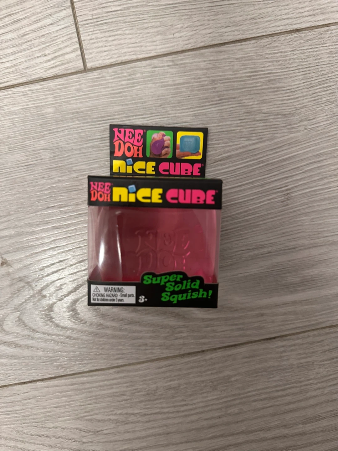 Nee Doh Nice Cube Super Solid Squishy