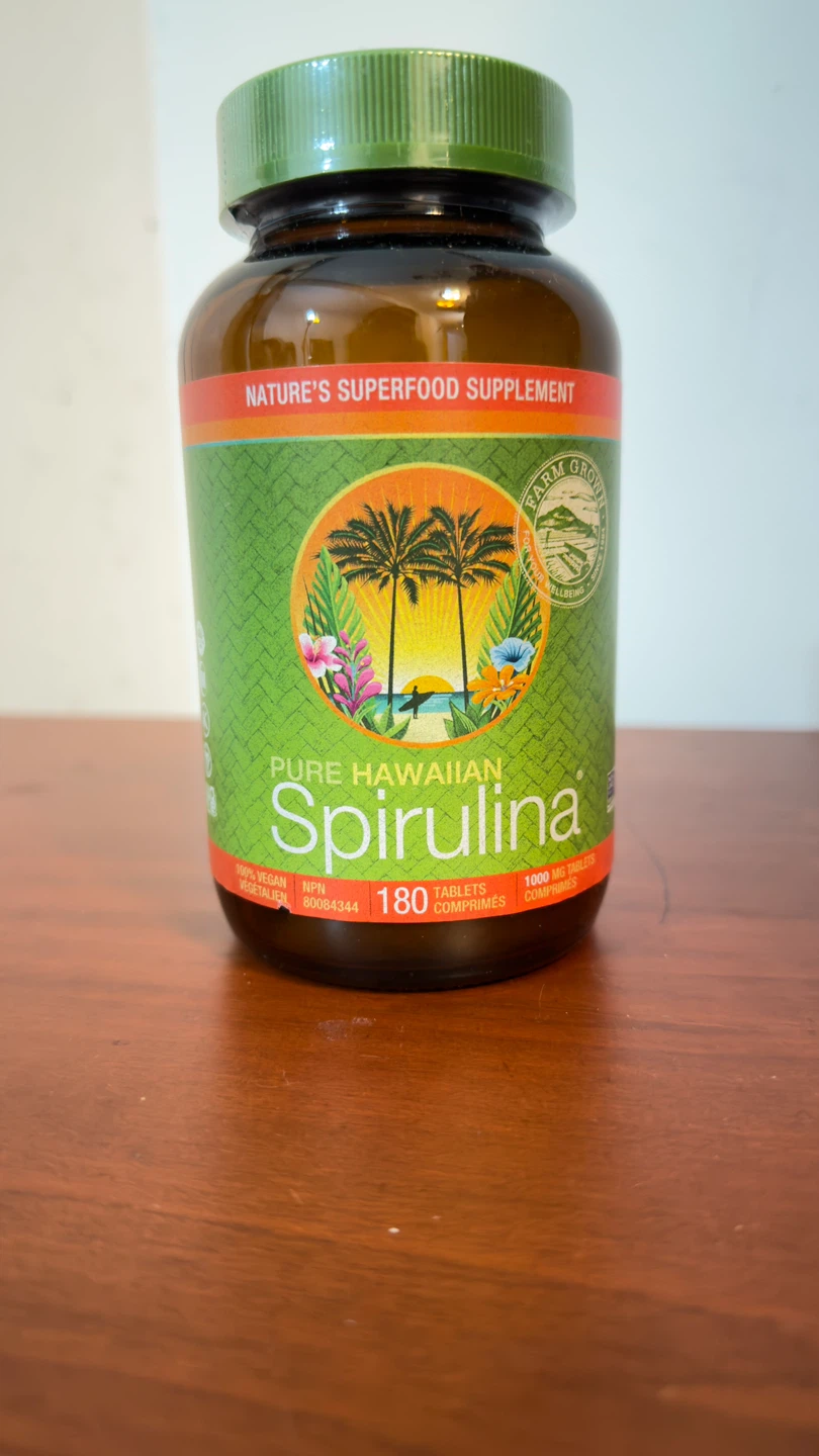 Pure Hawaiian Spirulina Tablets - 180 Count