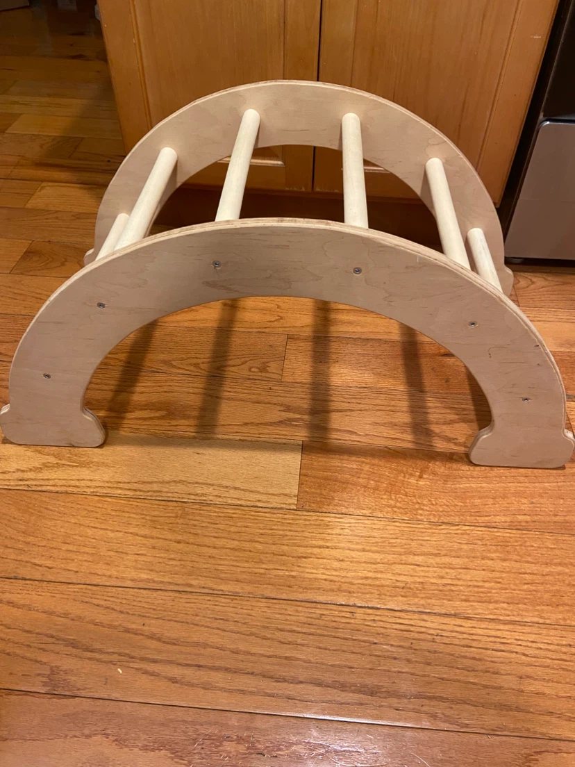 Wooden Rocker Board Climber