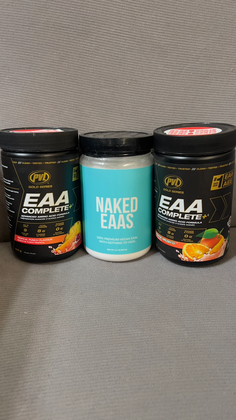 PVL EAA Complete+ Tropical Punch & Orange Krush'd Flavours