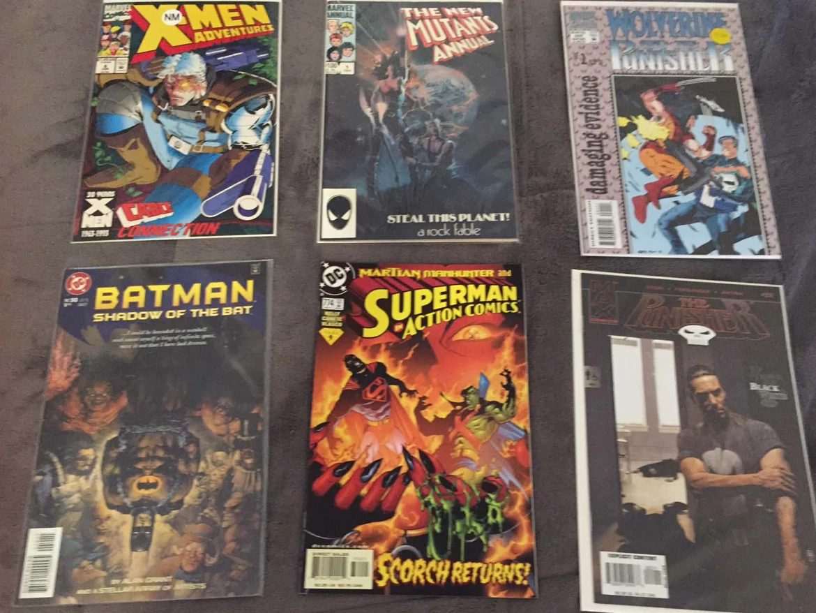 DC marvel Comics Collection Lot Superman, X-Men & More - photo 5