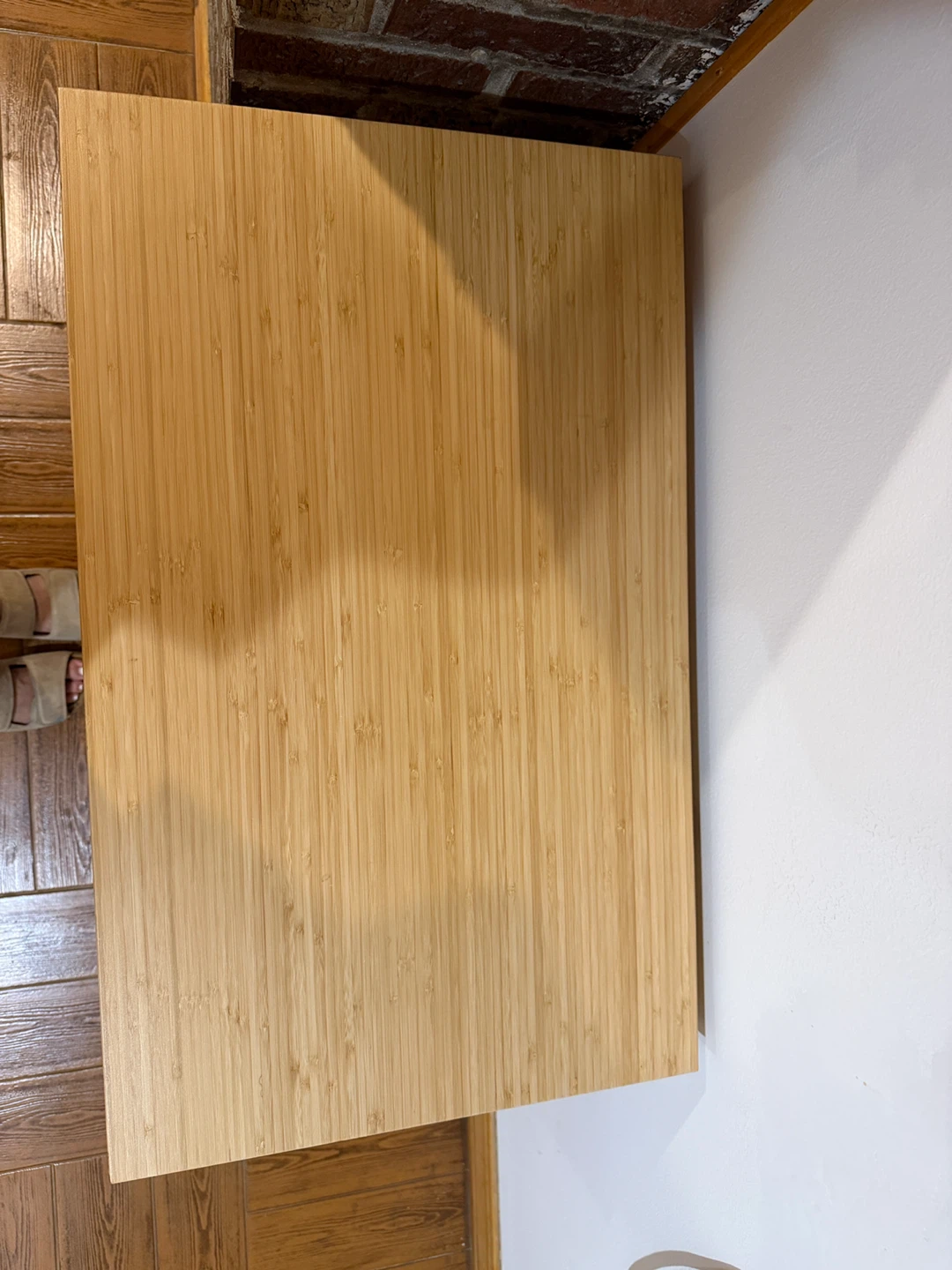 Bamboo Desk with Drawer - photo 3
