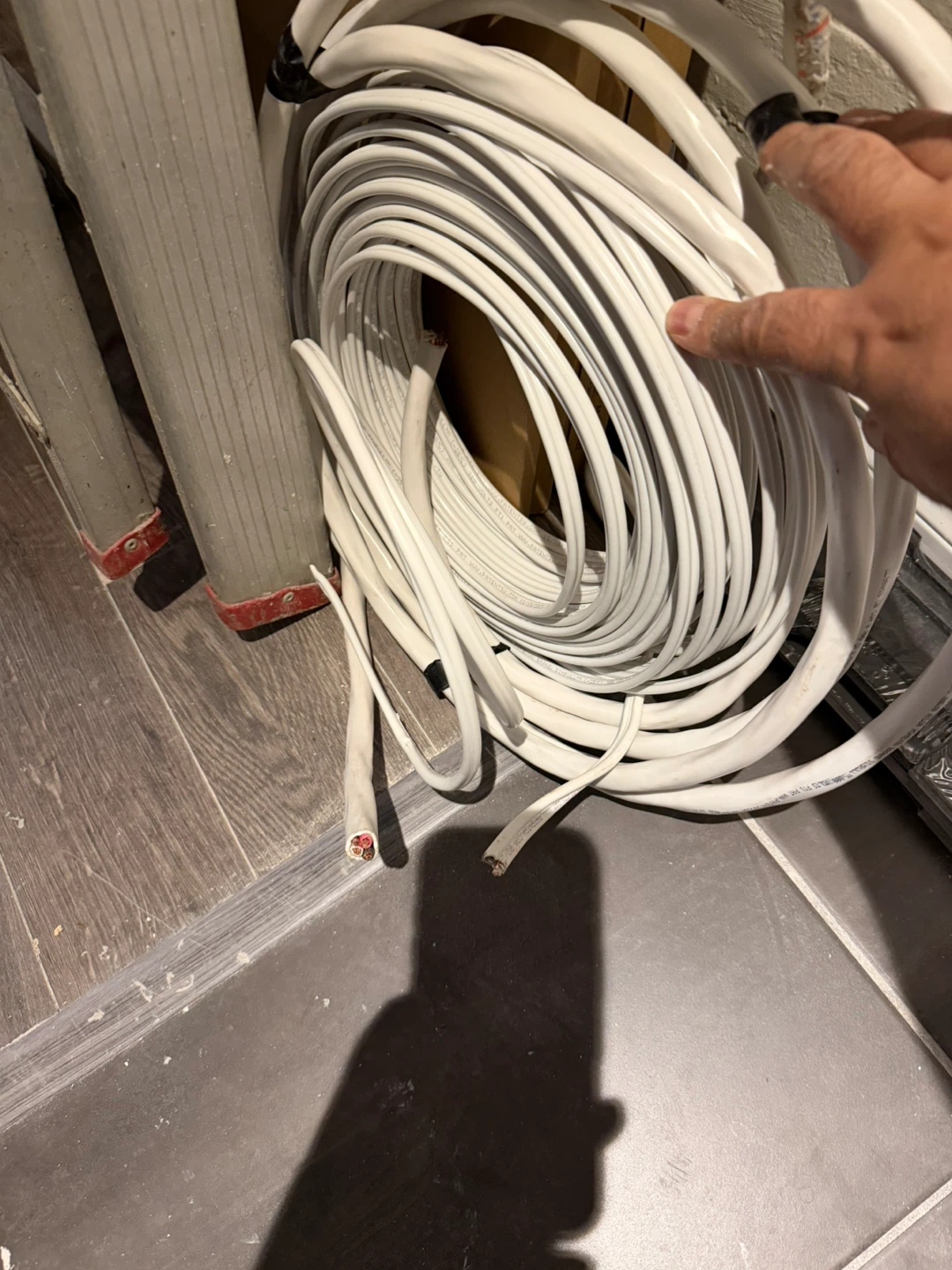 8/3 Heavy Gauge Wire Pieces and 14/2 Wire