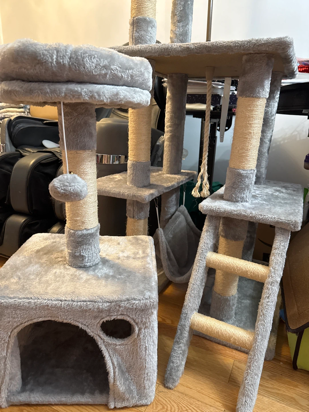Multi-level Cat Tree with Condo and Hammock - photo 2