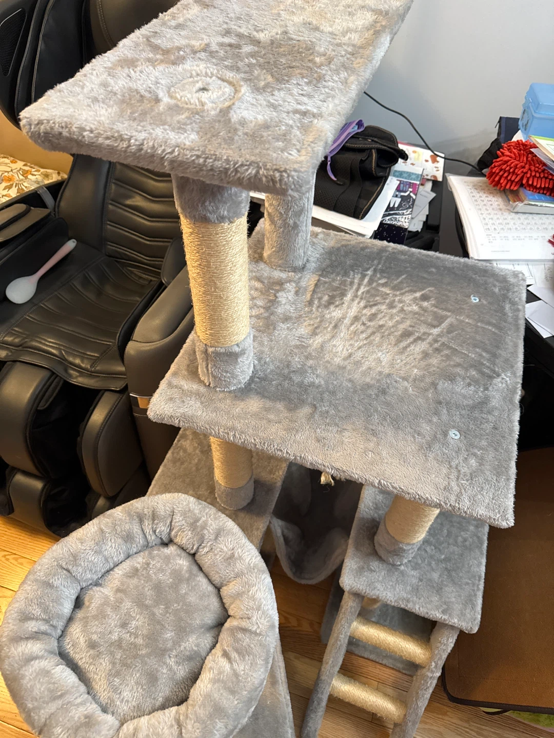 Multi-level Cat Tree with Condo and Hammock - photo 3