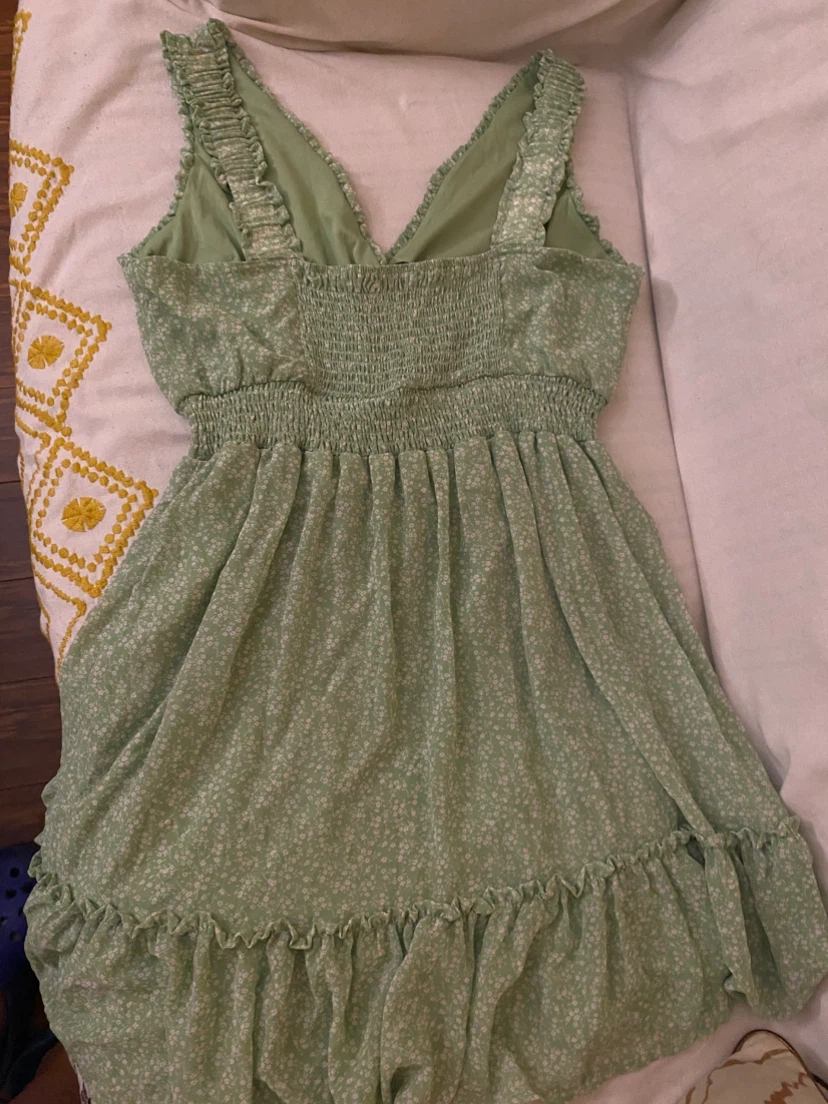 Suzy Women's Green Floral Dress Size XXL - photo 2