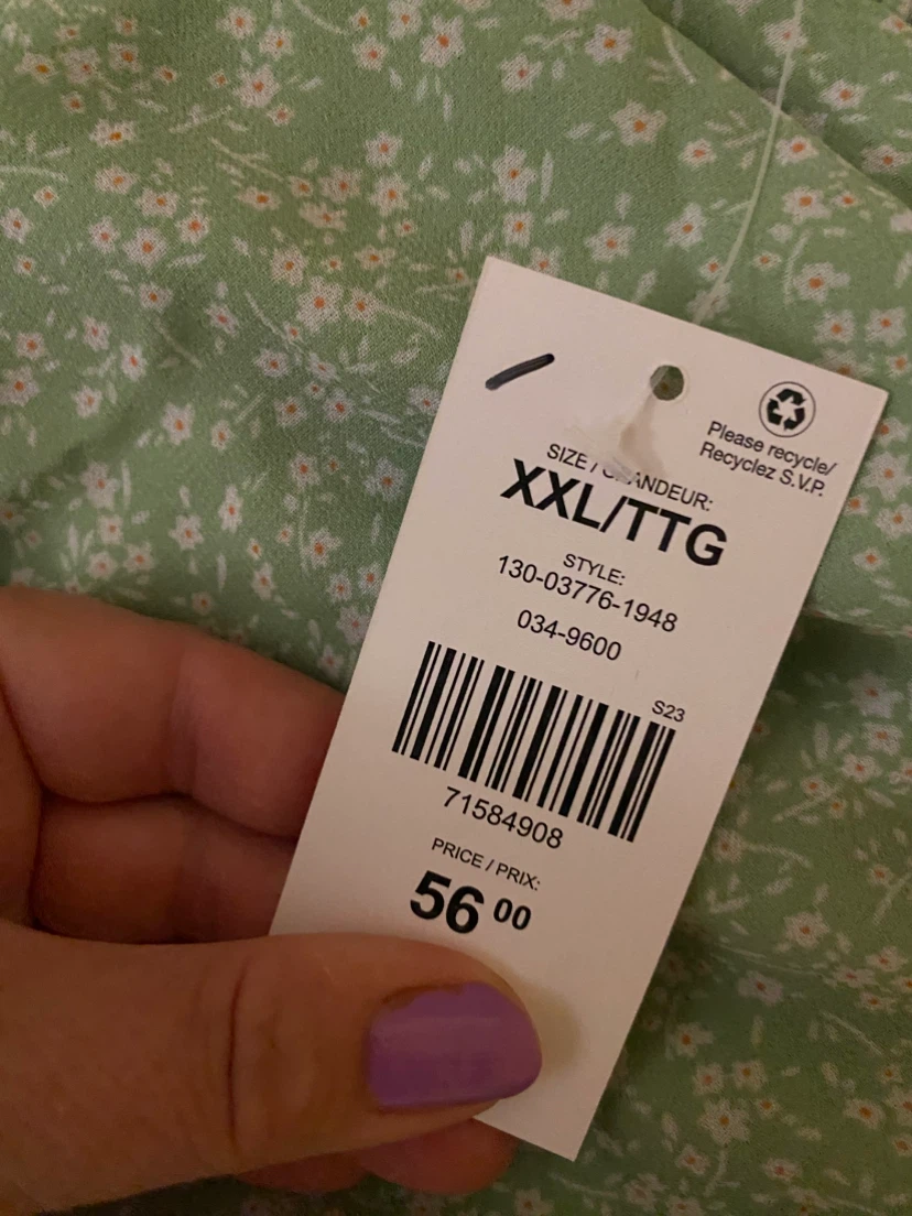 Suzy Women's Green Floral Dress Size XXL - photo 3