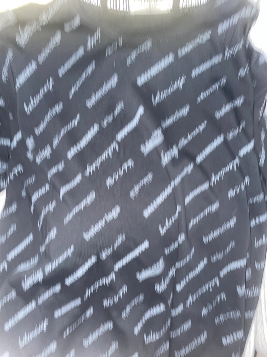 Balenciaga All Over Logo T-Shirt