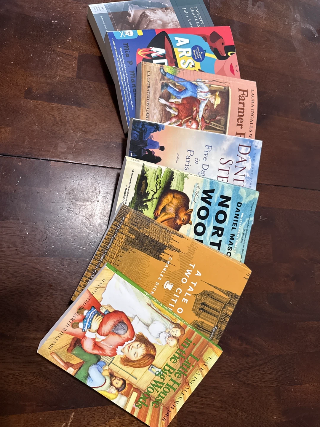 Collection of 7 Books: Various Authors and Titles