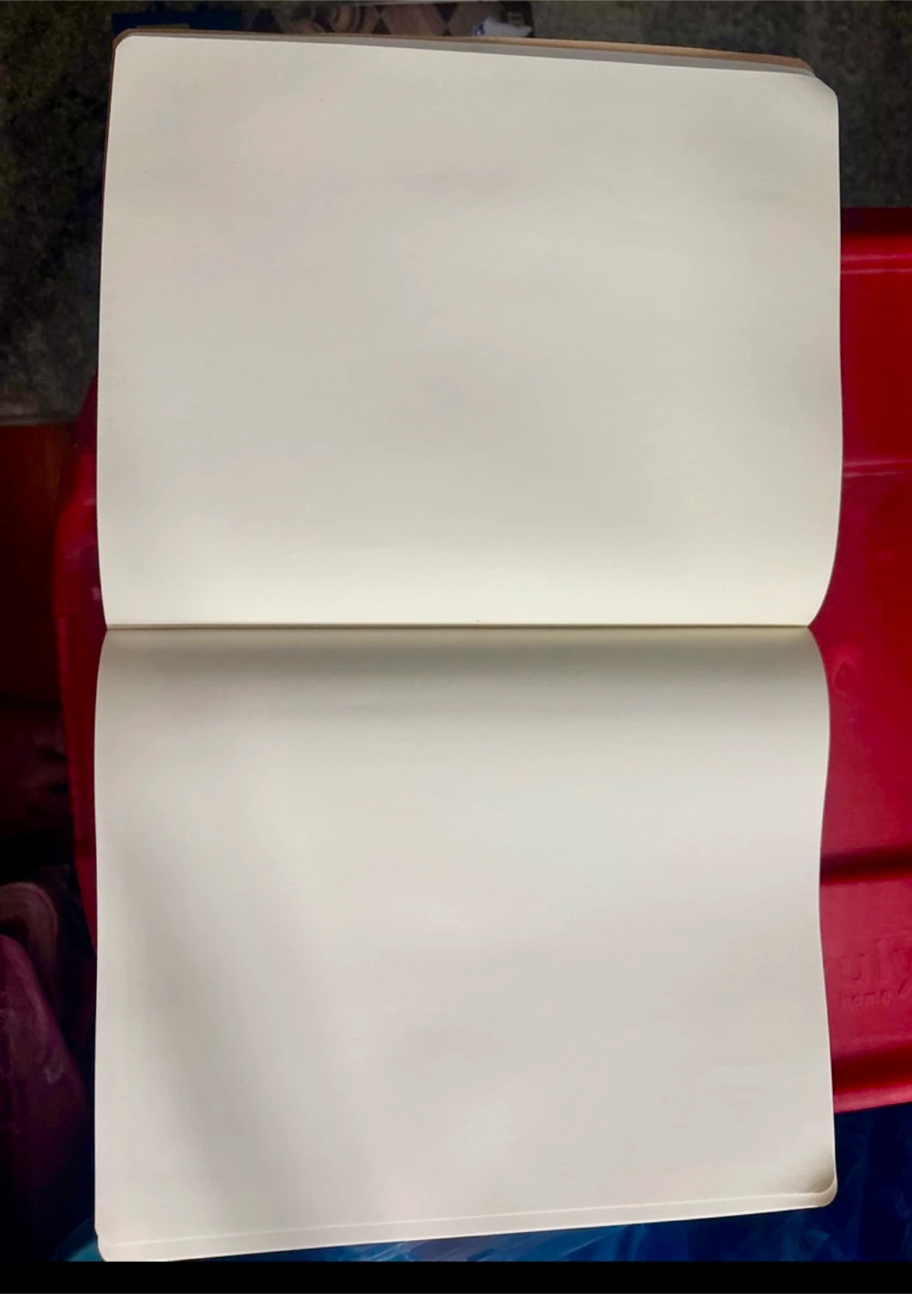Red "Drawings" Notebook - photo 2