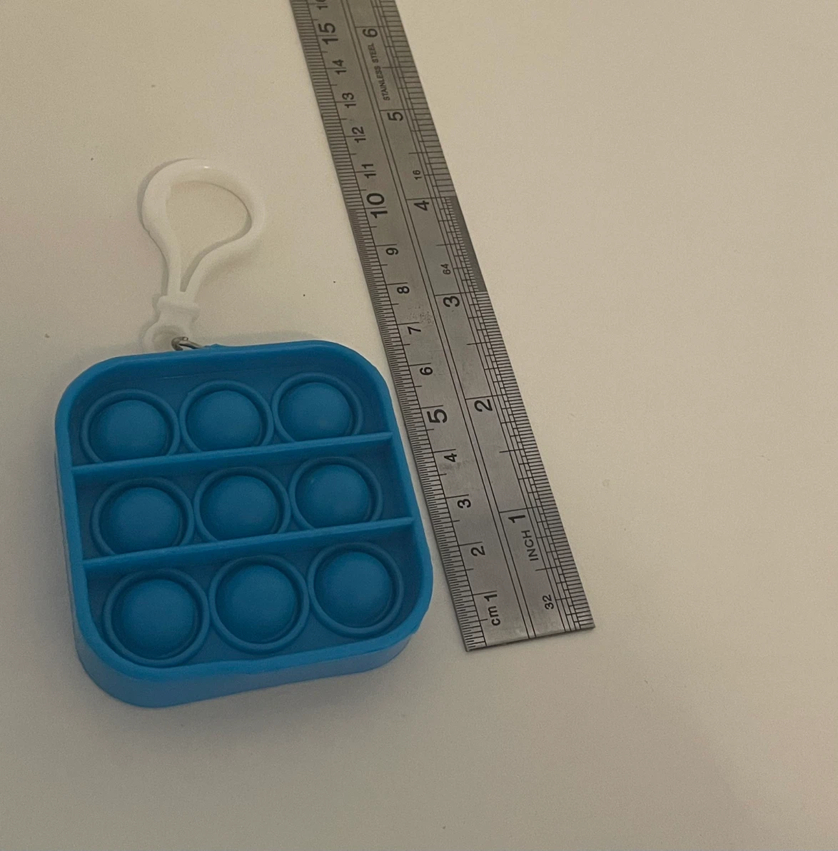 3 Mini Pop-It Fidget Keychain Set - photo 4