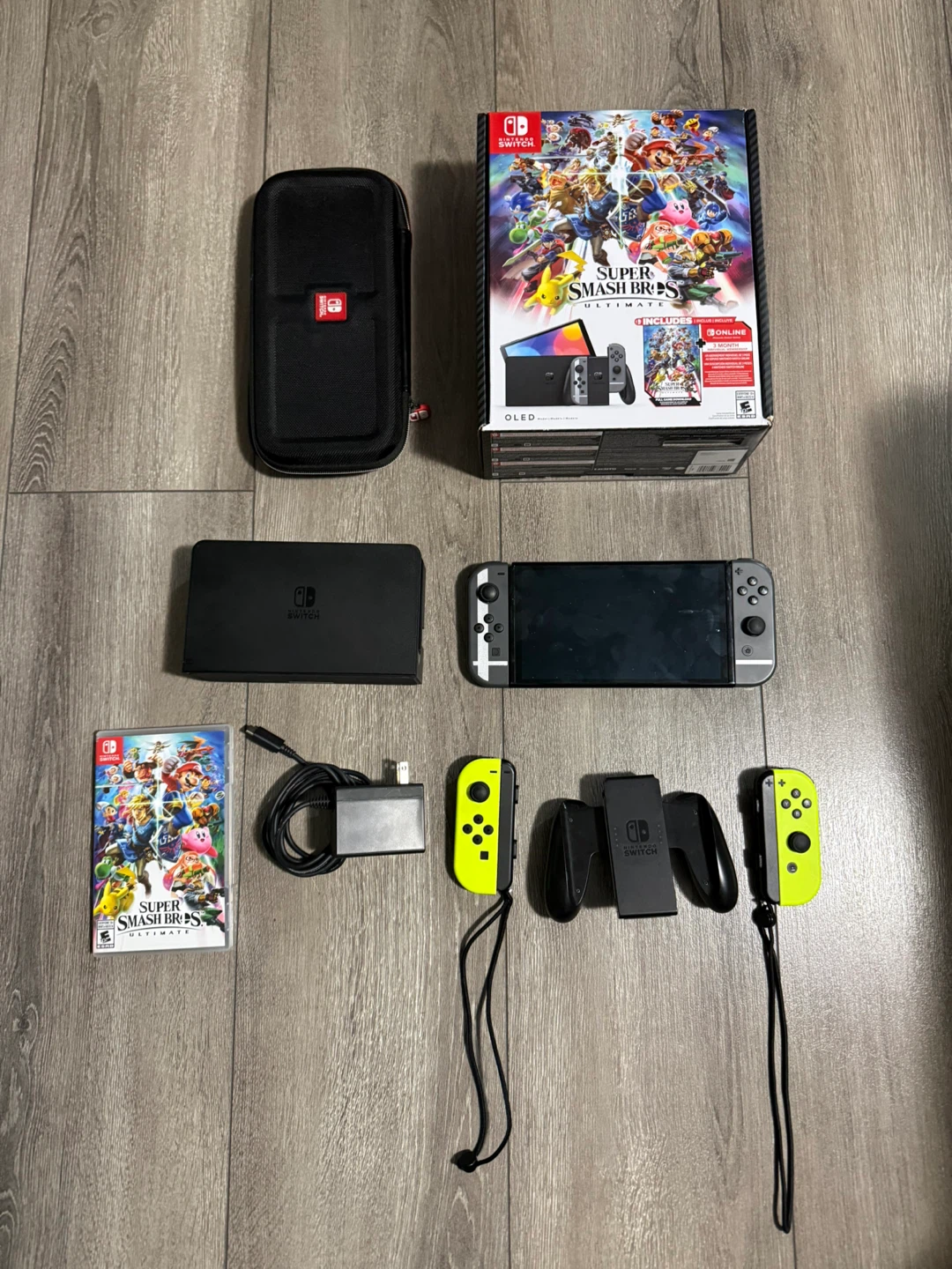 Nintendo Switch OLED Super Smash Bros. Ultimate Bundle