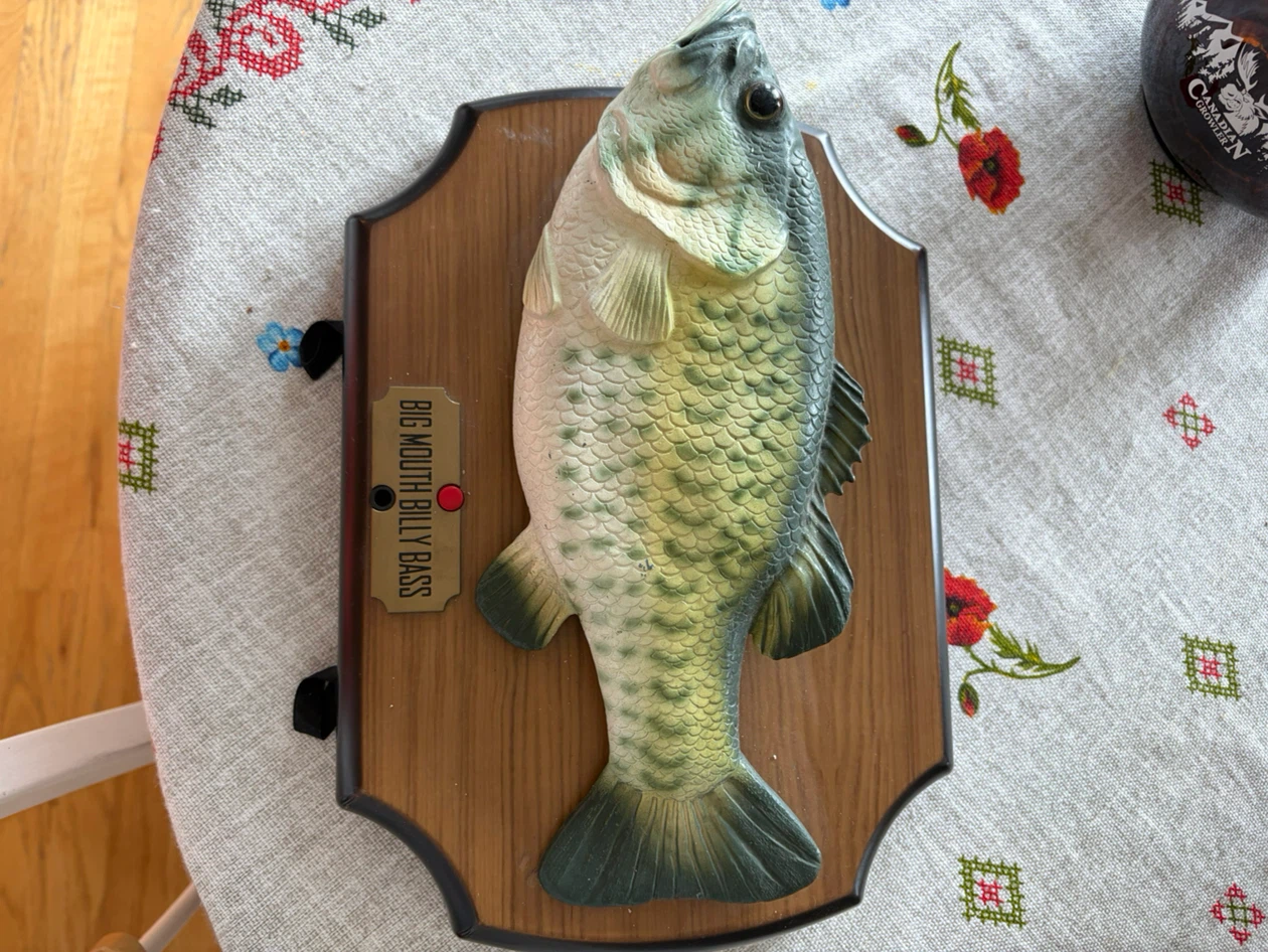 Big Mouth Billy Bass Wall Decor