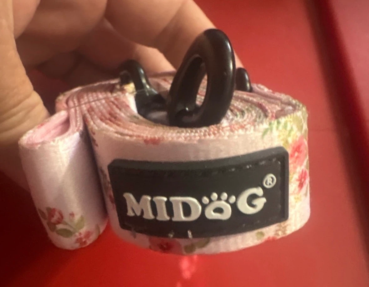 MIDOG Floral matching Dog Harness, Collar and Leash - photo 5