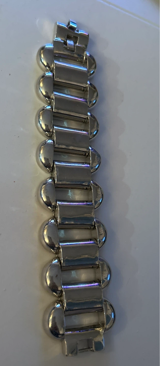 Joan Rivers Polished Silver-tone Ornate Link Bracelet - photo 3