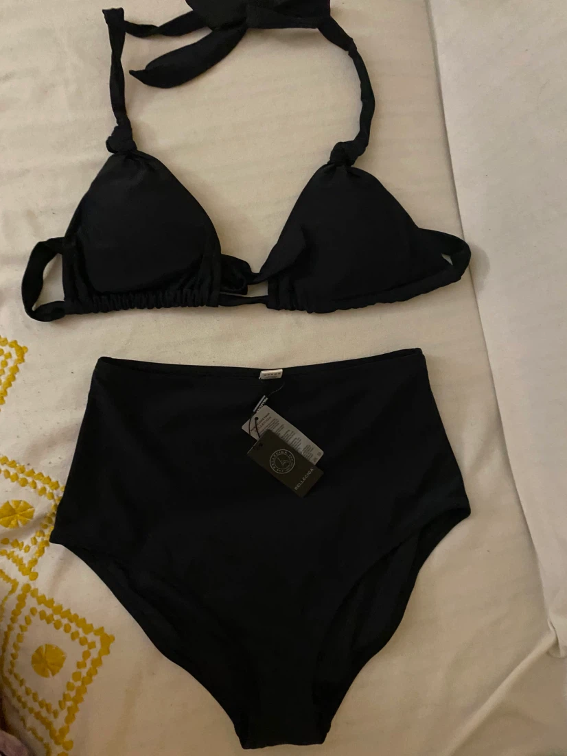 Relleciga Black Bikini Set