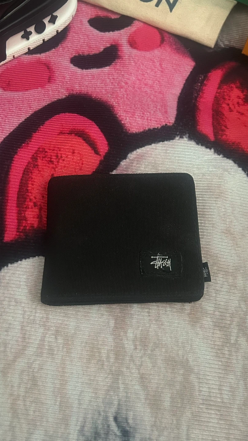 Black Stüssy Wallet