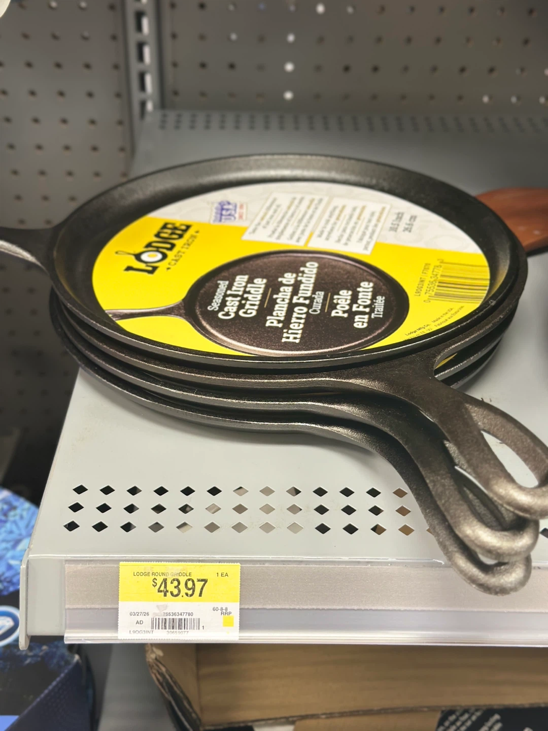 Cast Iron Griddle Pan