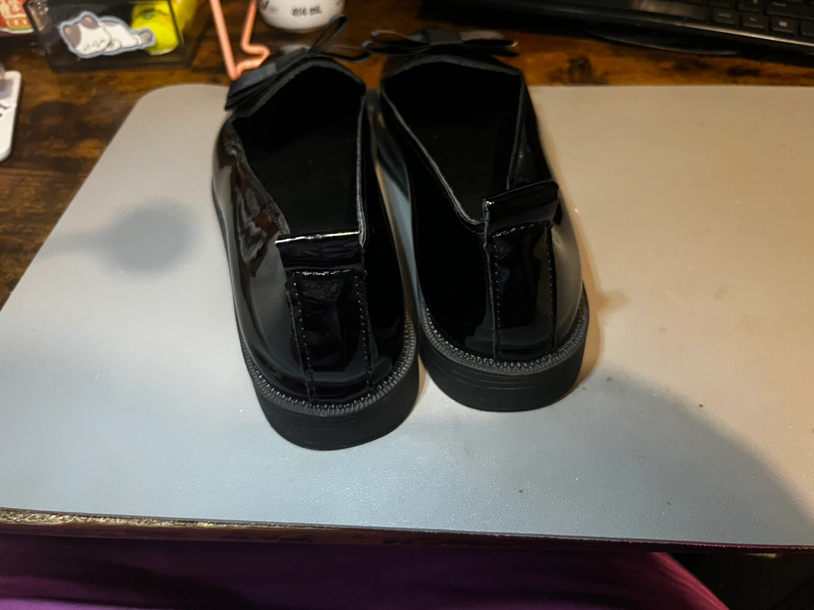 Black Patent Bow Flats - photo 3
