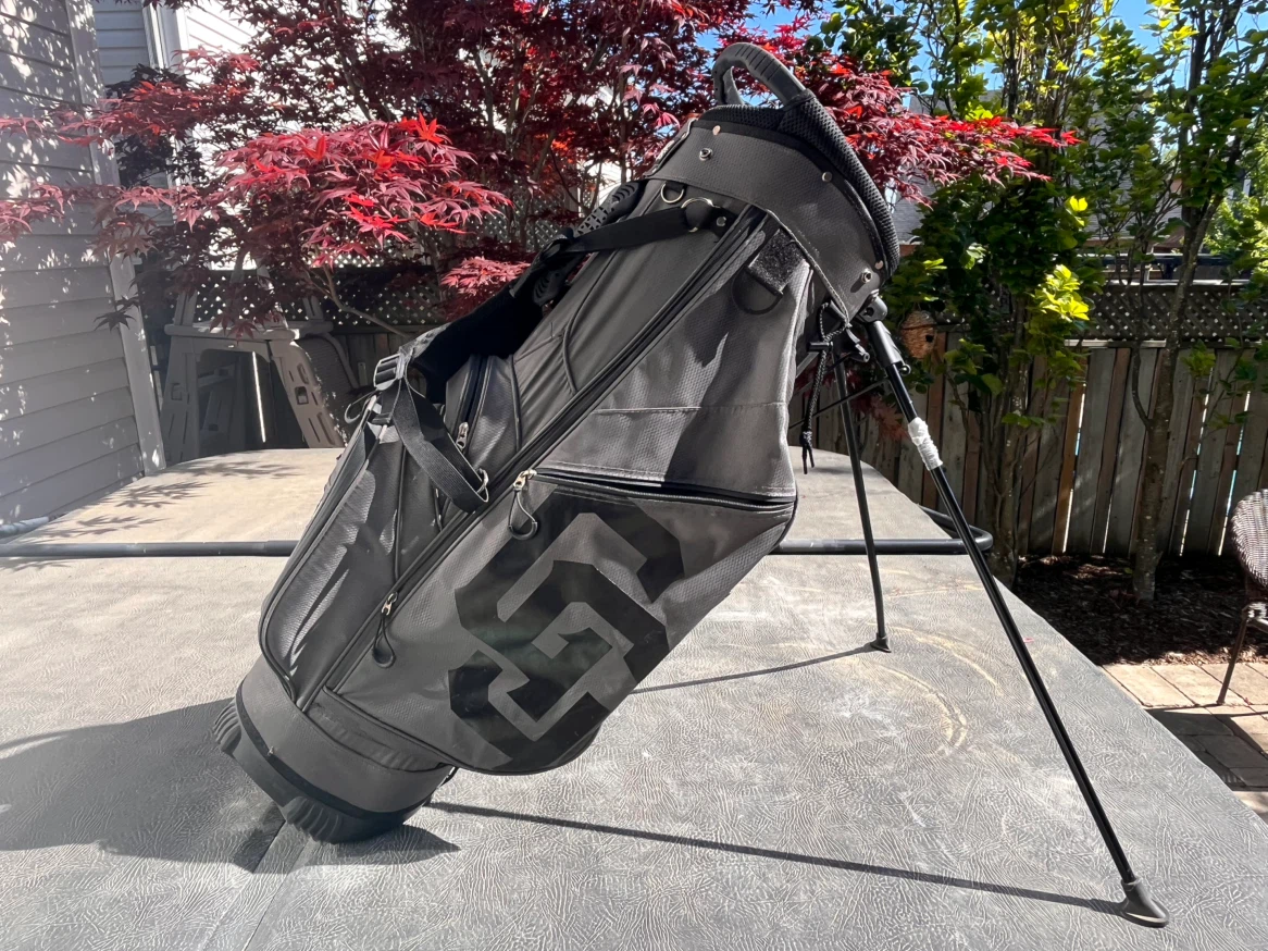 Golf Gods Black Stand Golf Bag