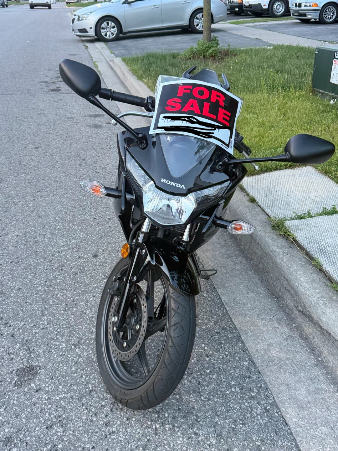 Black Honda CBR 125R Motorcycle - photo 2