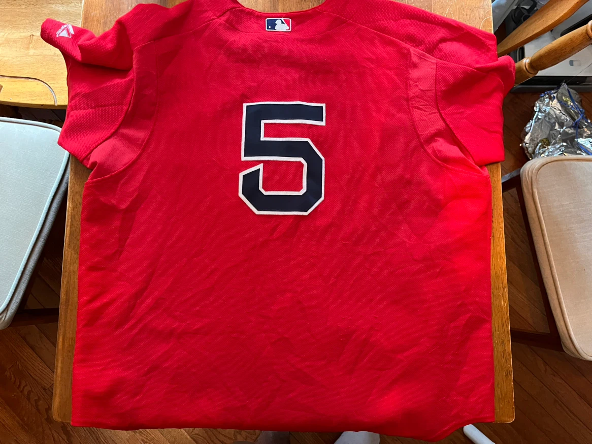 Nomar Majestic Red Sox #5 Baseball Jersey