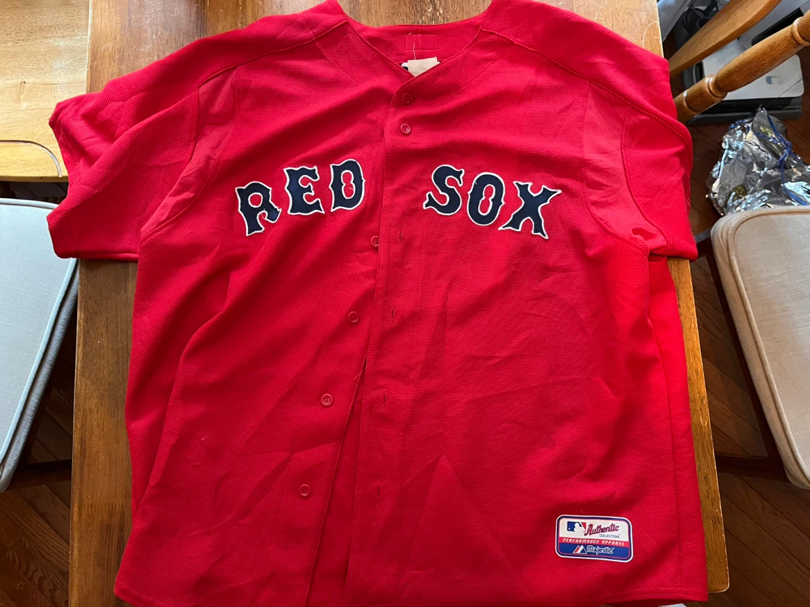 Nomar Majestic Red Sox #5 Baseball Jersey - photo 2