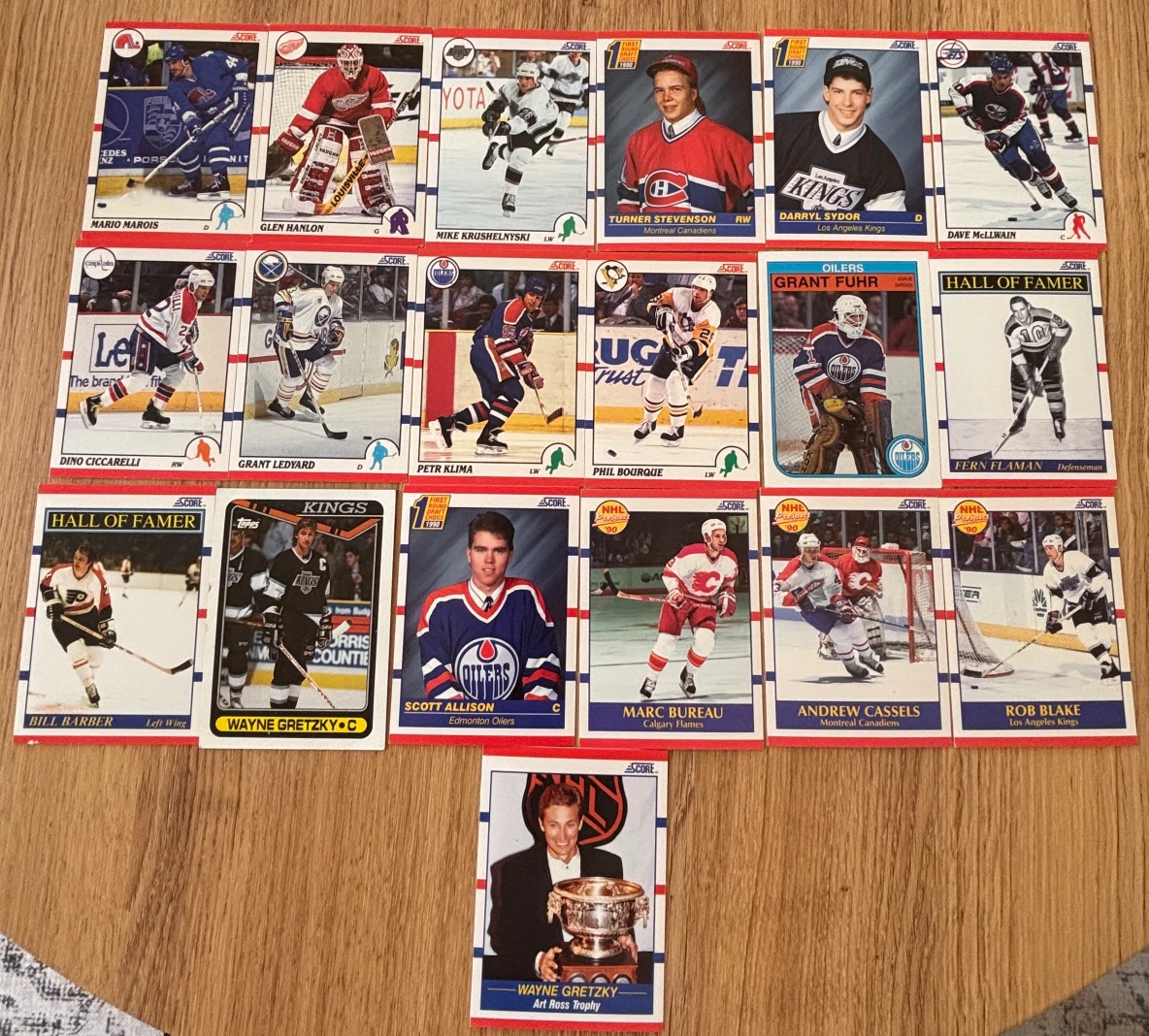 Hockey trading cards (pack #4, 16 cards) - photo 2