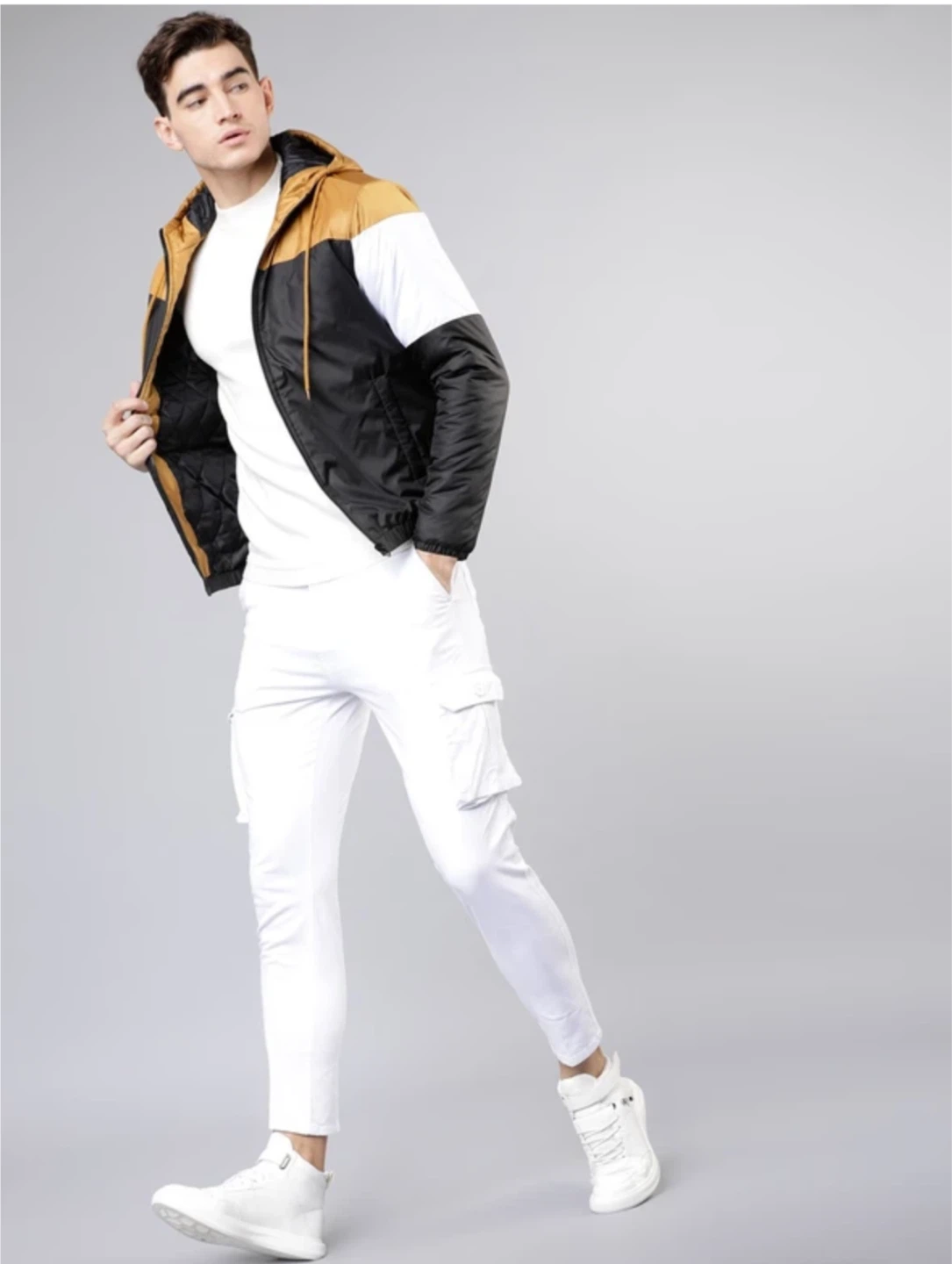 Highlander Classics Colour Block Hooded Jacket - photo 2