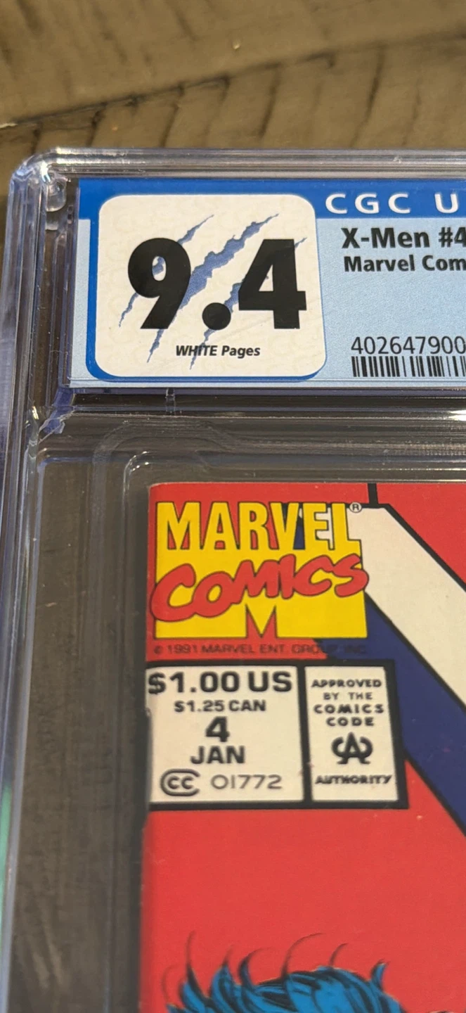 X-Men #4 CGC Graded Comic - 9.4 - photo 3